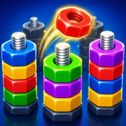 Значок Nut Stack：Sort Puzzle